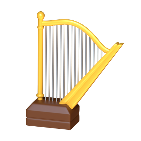 Harpe  3D Icon