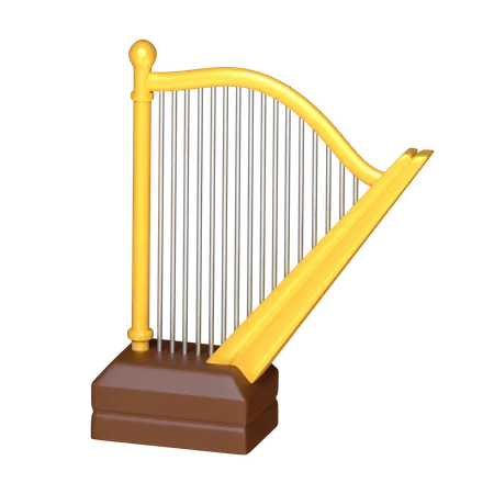 Harpe  3D Icon