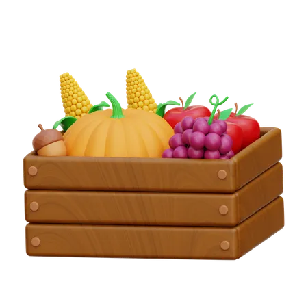 Harvest  3D Icon