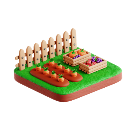 Harvest  3D Icon