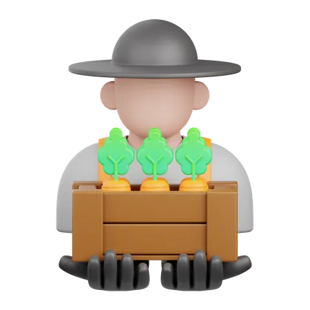 Harvest  3D Icon