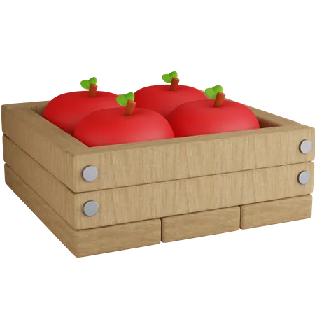 Harvest Apple  3D Icon