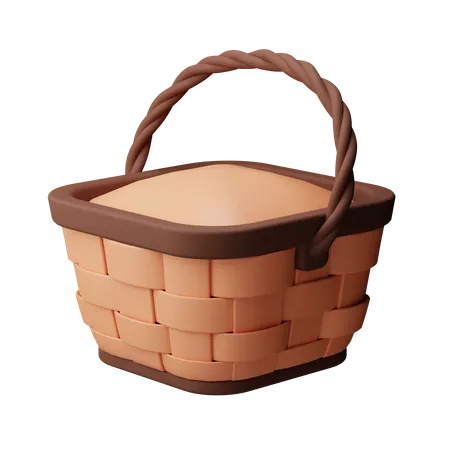 Harvest basket  3D Icon