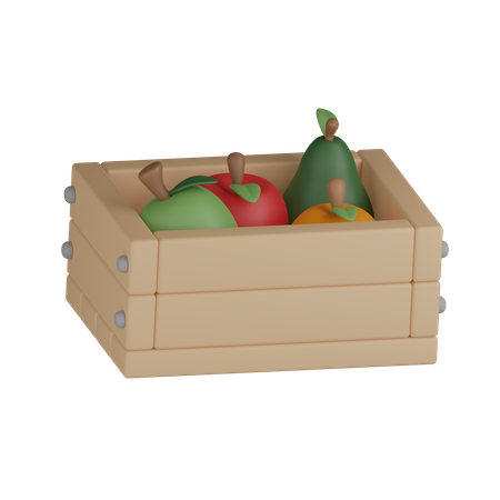 Harvest Fruit  3D Icon