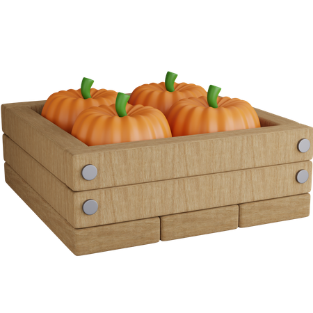 Harvest Pumpkin  3D Icon