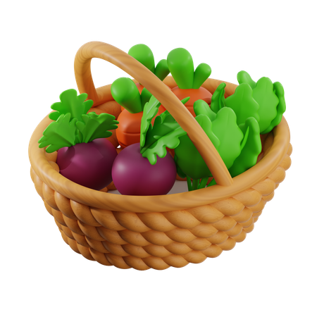 Harvesting Farm  3D Icon