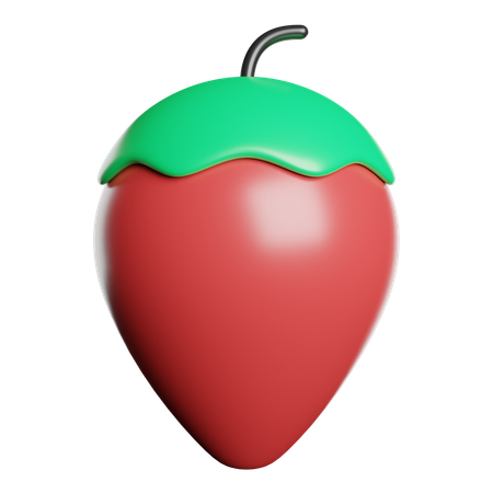 Haselnuss  3D Icon