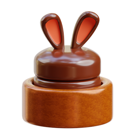 Hasenkuchen  3D Icon