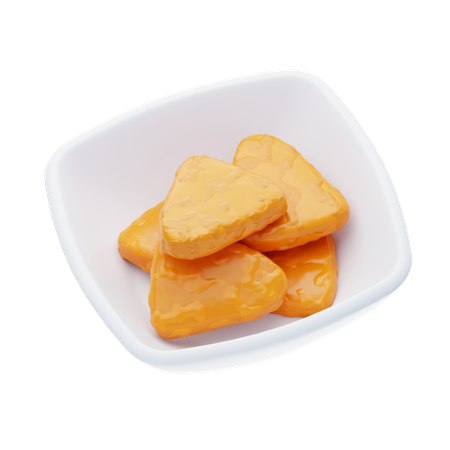 Hash Browns  3D Icon