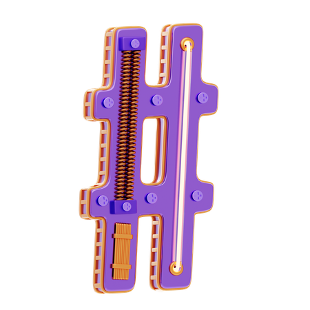 Hashtag-Zeichen  3D Icon