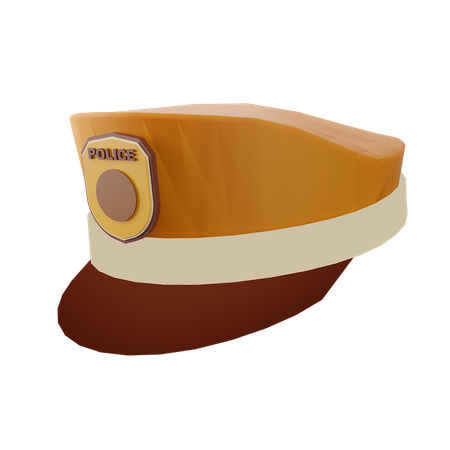 Hat Police  3D Icon
