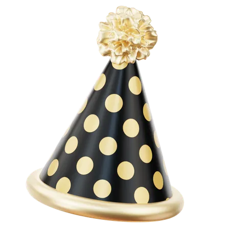 Hat Polka Dots  3D Icon