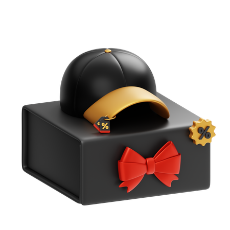 Hat Sale  3D Icon