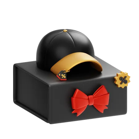 Hat Sale  3D Icon