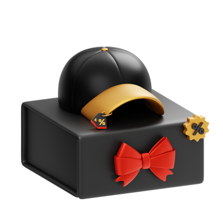 Hat Sale  3D Icon