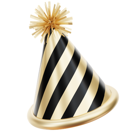 Hat Striped  3D Icon