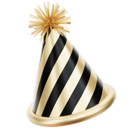 Hat Striped  3D Icon