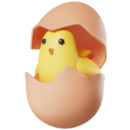 Hatch Egg  3D Icon