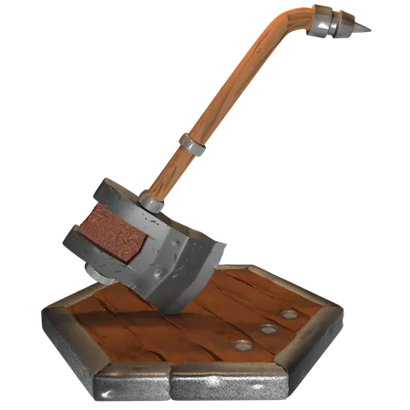 Hatchet  3D Icon