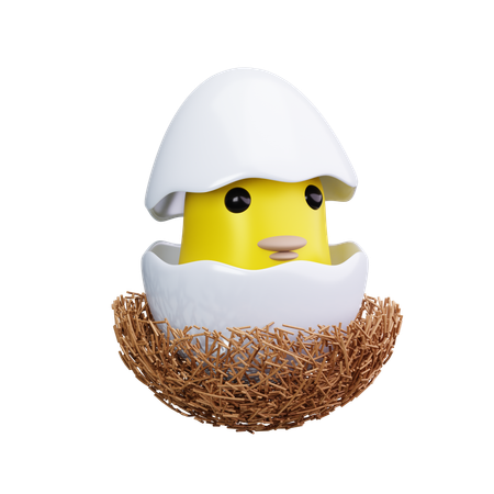 Hatching  3D Icon