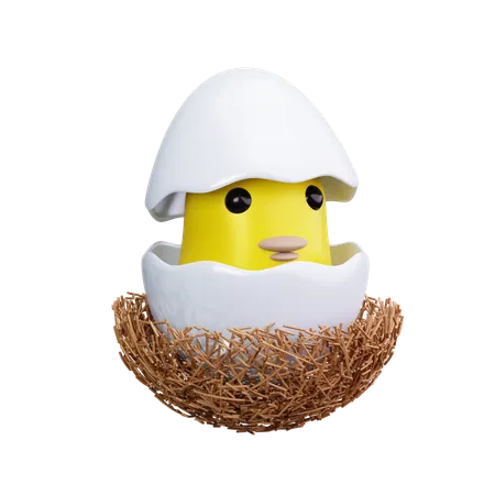 Hatching  3D Icon