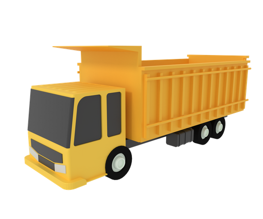 Haul Truck  3D Icon