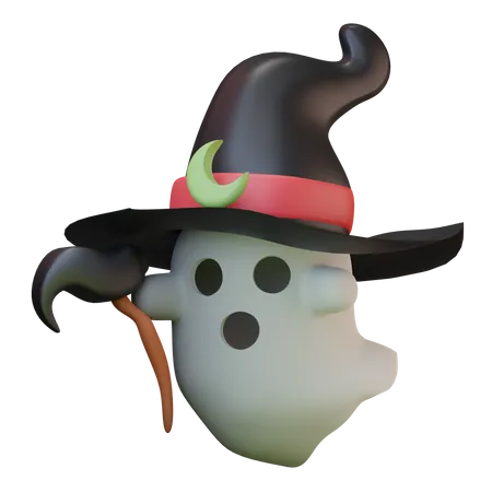 Haunt With Hat  3D Icon