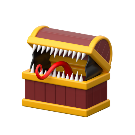 Haunted Box  3D Icon