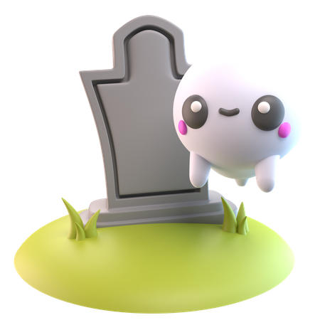 Haunted Grave  3D Icon