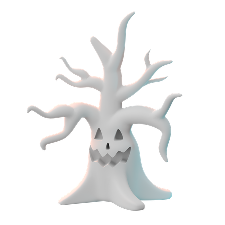 Haunted Tree  3D Icon