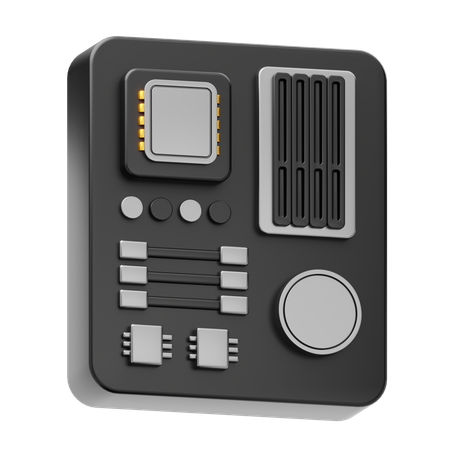 Hauptplatine  3D Icon