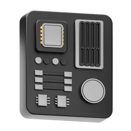 Hauptplatine  3D Icon