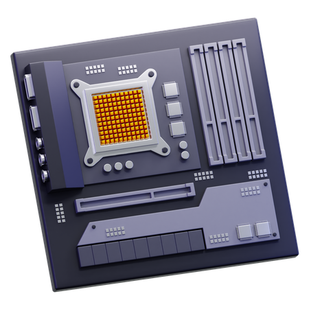 Hauptplatine  3D Icon