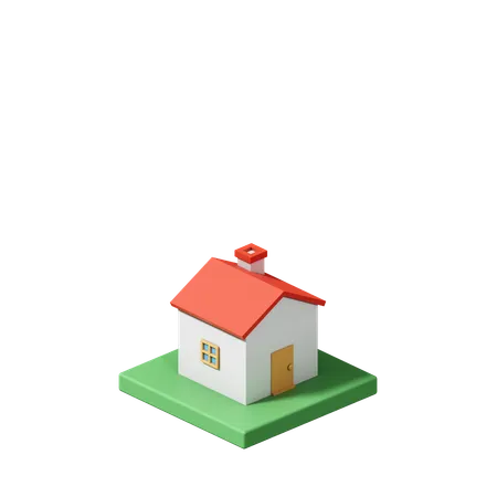 Haus  3D Icon