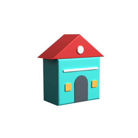 Haus  3D Icon