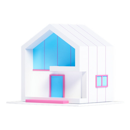 Haus  3D Icon