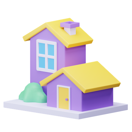 Haus  3D Icon