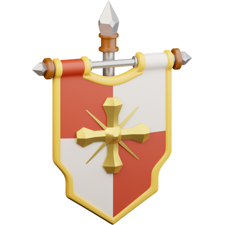 Hausbanner  3D Icon