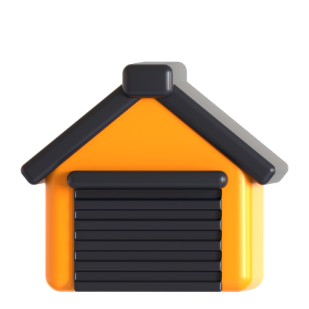 Garage zu Hause  3D Icon