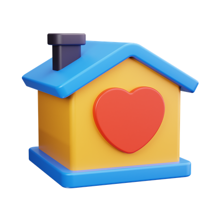 Haus Liebe  3D Icon