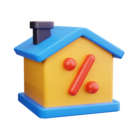 Hausverkauf  3D Icon