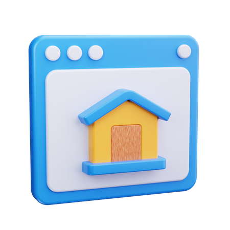 Hausverkauf  3D Icon