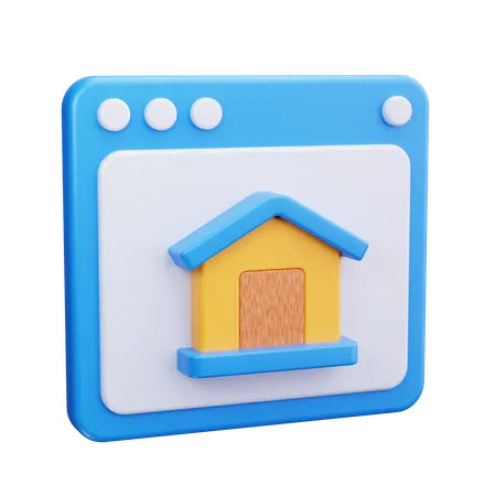 Hausverkauf  3D Icon