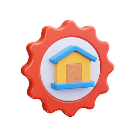 Hauseinstellungen  3D Icon