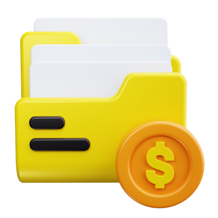 Budget  3D Icon