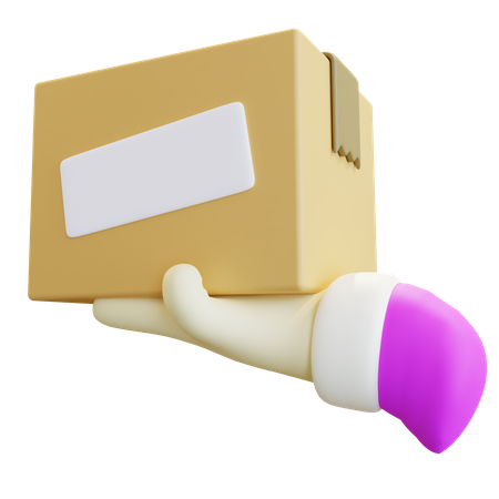 Hauslieferung  3D Icon