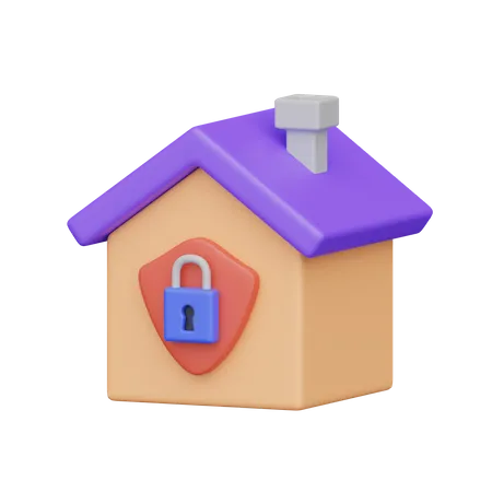 Hausschutz  3D Icon