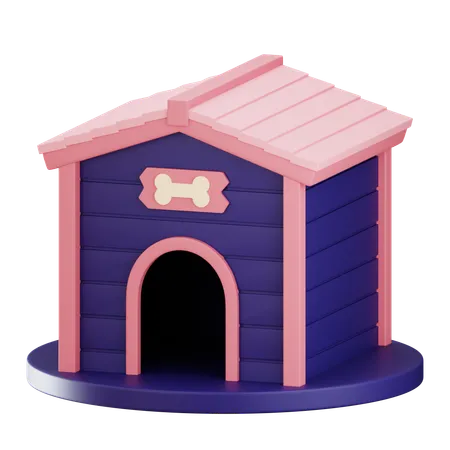 Haustierhaus  3D Icon