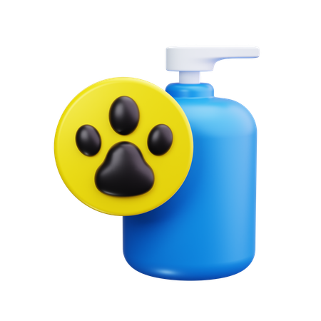 Haustiershampoo  3D Icon