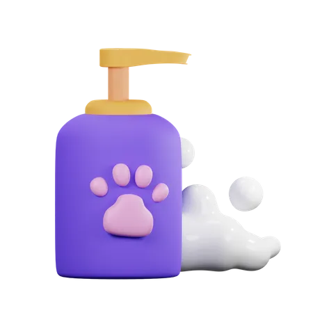 Haustiershampoo  3D Icon